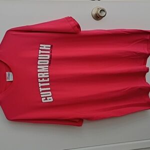 Guttermouth vintage  tour shirt used Worn Condition On Beefy Hanes Beefy Tee XL